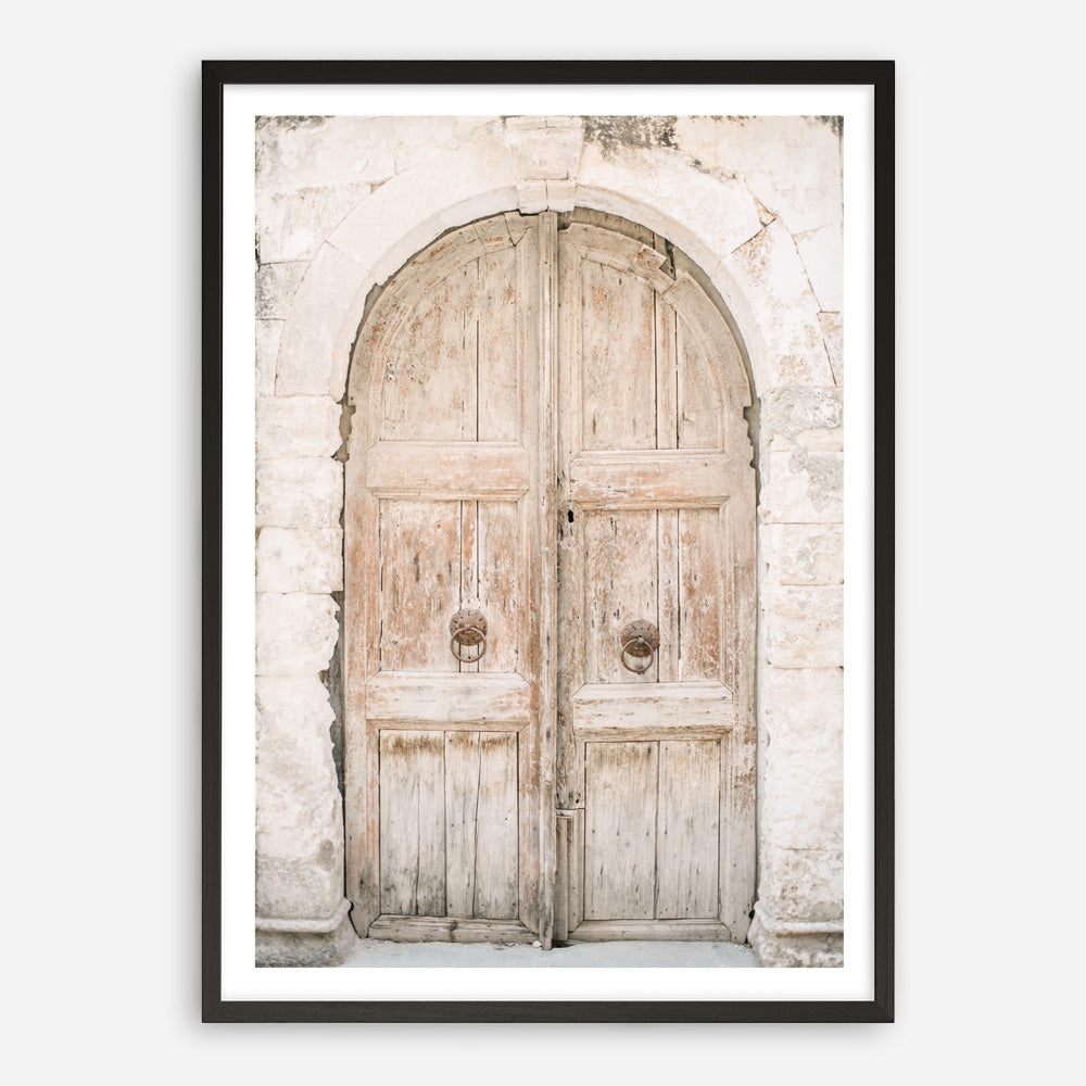 Shop Old Wooden Doorway Photo Art Print a Moroccan desert boho themed photography wall art print from The Print Emporium wall artwork collection - Buy Australian made fine art poster and framed prints for the home and your interior decor room, TPE-1308-AP