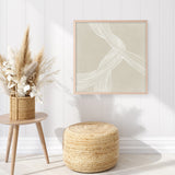 Shop On The Same Wavelength I (Square) Art Print a painted abstract themed wall art print from The Print Emporium wall artwork collection - Buy Australian made fine art painting style poster and framed prints for the home and your interior decor room, TPE-PC-EZ874-AP