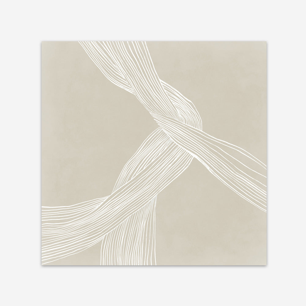 Shop On The Same Wavelength I (Square) Art Print a painted abstract themed wall art print from The Print Emporium wall artwork collection - Buy Australian made fine art painting style poster and framed prints for the home and your interior decor room, TPE-PC-EZ874-AP