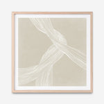 Shop On The Same Wavelength I (Square) Art Print a painted abstract themed wall art print from The Print Emporium wall artwork collection - Buy Australian made fine art painting style poster and framed prints for the home and your interior decor room, TPE-PC-EZ874-AP