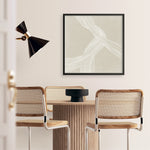 Shop On The Same Wavelength I (Square) Art Print a painted abstract themed wall art print from The Print Emporium wall artwork collection - Buy Australian made fine art painting style poster and framed prints for the home and your interior decor room, TPE-PC-EZ874-AP