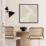 Shop On The Same Wavelength I (Square) Art Print a painted abstract themed wall art print from The Print Emporium wall artwork collection - Buy Australian made fine art painting style poster and framed prints for the home and your interior decor room, TPE-PC-EZ874-AP