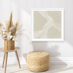 Shop On The Same Wavelength I (Square) Art Print a painted abstract themed wall art print from The Print Emporium wall artwork collection - Buy Australian made fine art painting style poster and framed prints for the home and your interior decor room, TPE-PC-EZ874-AP