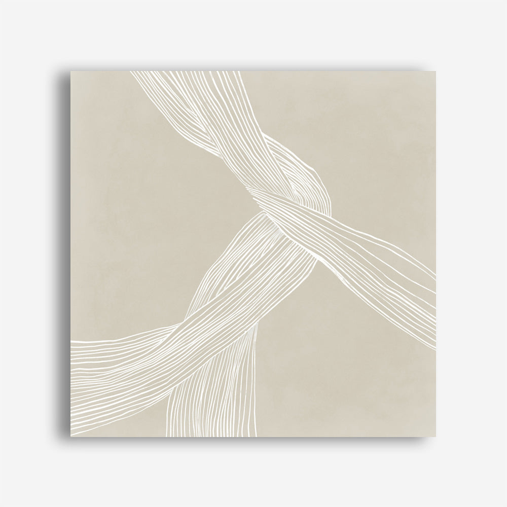 Shop On The Same Wavelength I (Square) Canvas Print a painted abstract themed framed canvas wall art print from The Print Emporium artwork collection - Buy Australian made fine art painting style stretched canvas prints for the home and your interior decor space, TPE-PC-EZ874-CA-40X40-NF