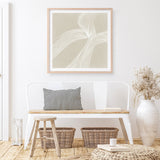 Shop On The Same Wavelength II (Square) Art Print a painted abstract themed wall art print from The Print Emporium wall artwork collection - Buy Australian made fine art painting style poster and framed prints for the home and your interior decor room, TPE-PC-EZ875-AP