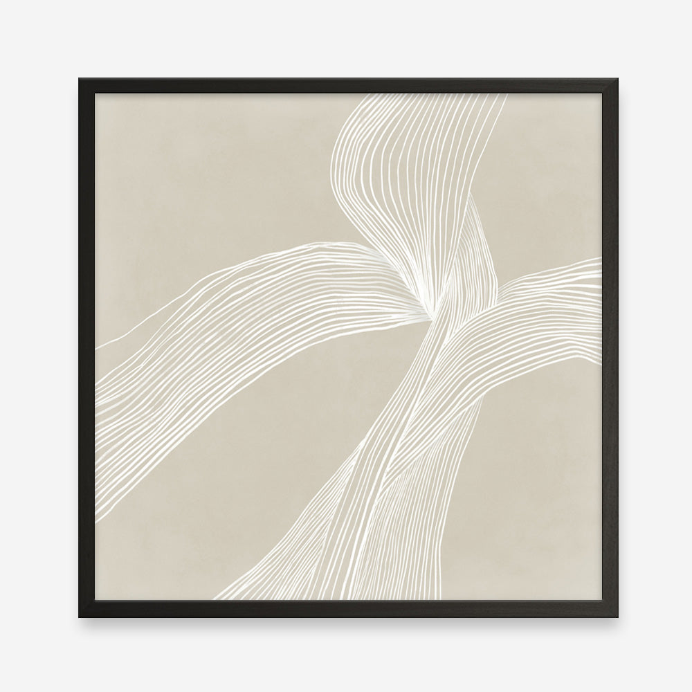 Shop On The Same Wavelength II (Square) Art Print a painted abstract themed wall art print from The Print Emporium wall artwork collection - Buy Australian made fine art painting style poster and framed prints for the home and your interior decor room, TPE-PC-EZ875-AP