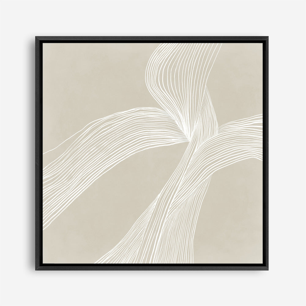 Shop On The Same Wavelength II (Square) Canvas Print a painted abstract themed framed canvas wall art print from The Print Emporium artwork collection - Buy Australian made fine art painting style stretched canvas prints for the home and your interior decor space, TPE-PC-EZ875-CA-40X40-NF