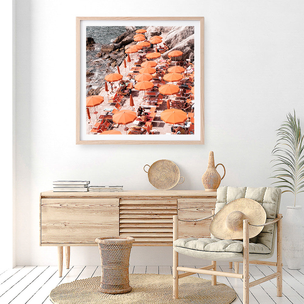 Shop One Fire Club I (Square) Photo Art Print a coastal themed photography wall art print from The Print Emporium wall artwork collection - Buy Australian made fine art poster and framed prints for the home and your interior decor, TPE-866-AP