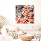 Shop One Fire Club I (Square) Photo Canvas a coastal themed photography framed stretched canvas print from The Print Emporium wall artwork collection - Buy Australian made prints for the home and your interior decor space, TPE-866-CA-40X40-NF