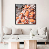 Shop One Fire Club I (Square) Photo Canvas a coastal themed photography framed stretched canvas print from The Print Emporium wall artwork collection - Buy Australian made prints for the home and your interior decor space, TPE-866-CA-40X40-NF