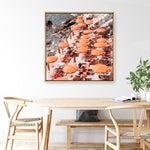 Shop One Fire Club I (Square) Photo Canvas a coastal themed photography framed stretched canvas print from The Print Emporium wall artwork collection - Buy Australian made prints for the home and your interior decor space, TPE-866-CA-40X40-NF