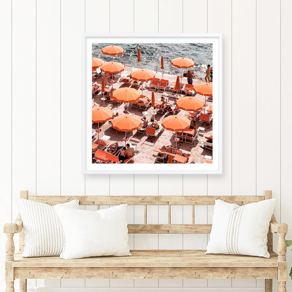 Shop One Fire Club II (Square) Photo Art Print a coastal themed photography wall art print from The Print Emporium wall artwork collection - Buy Australian made fine art poster and framed prints for the home and your interior decor, TPE-867-AP