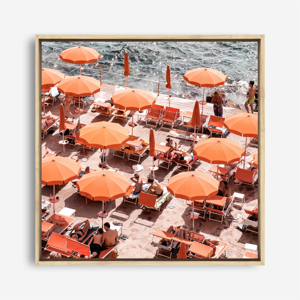 Shop One Fire Club II (Square) Photo Canvas a coastal themed photography framed stretched canvas print from The Print Emporium wall artwork collection - Buy Australian made prints for the home and your interior decor space, TPE-867-CA-40X40-NF