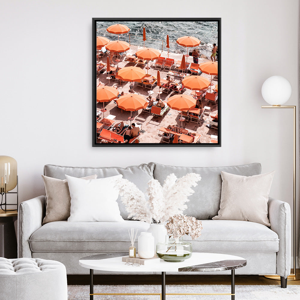 Shop One Fire Club II (Square) Photo Canvas a coastal themed photography framed stretched canvas print from The Print Emporium wall artwork collection - Buy Australian made prints for the home and your interior decor space, TPE-867-CA-40X40-NF