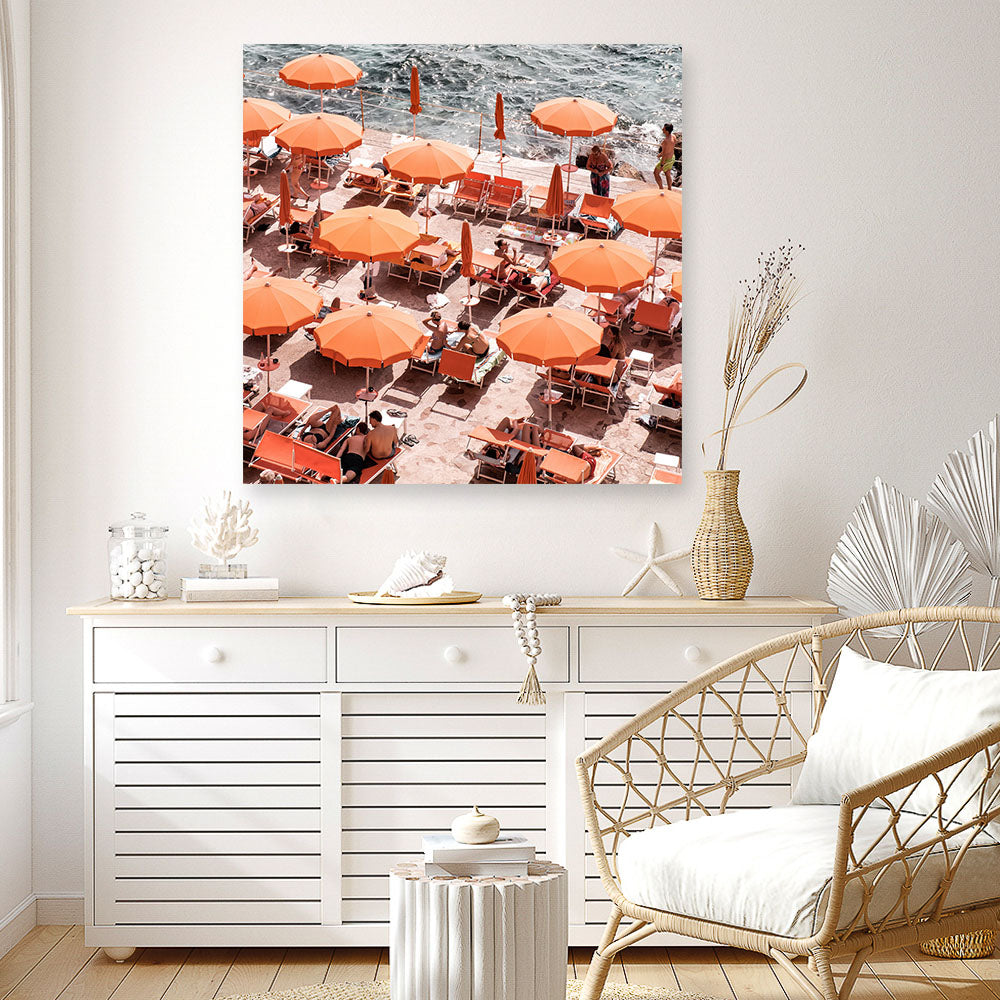 Shop One Fire Club II (Square) Photo Canvas a coastal themed photography framed stretched canvas print from The Print Emporium wall artwork collection - Buy Australian made prints for the home and your interior decor space, TPE-867-CA-40X40-NF