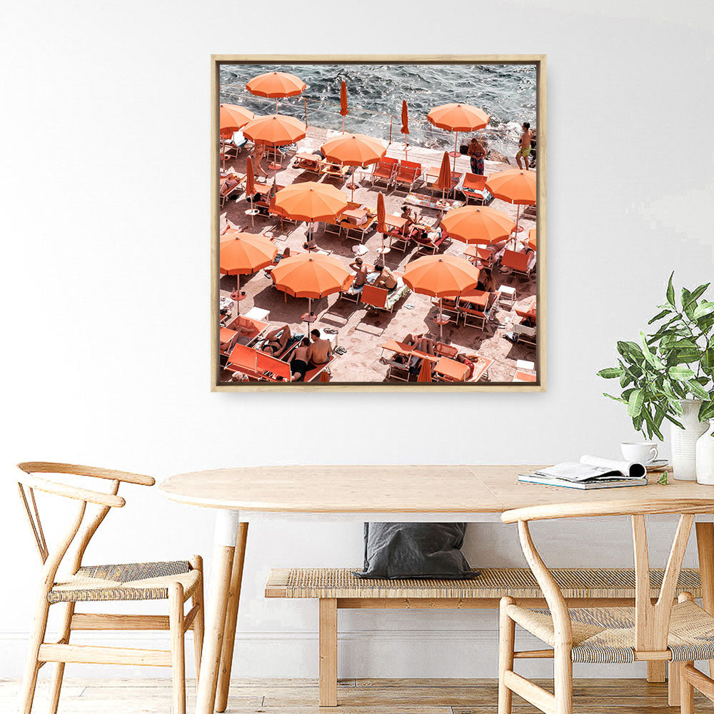 Shop One Fire Club II (Square) Photo Canvas a coastal themed photography framed stretched canvas print from The Print Emporium wall artwork collection - Buy Australian made prints for the home and your interior decor space, TPE-867-CA-40X40-NF