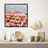 Shop One Fire Club III (Square) Photo Canvas a coastal themed photography framed stretched canvas print from The Print Emporium wall artwork collection - Buy Australian made prints for the home and your interior decor space, TPE-868-CA-40X40-NF