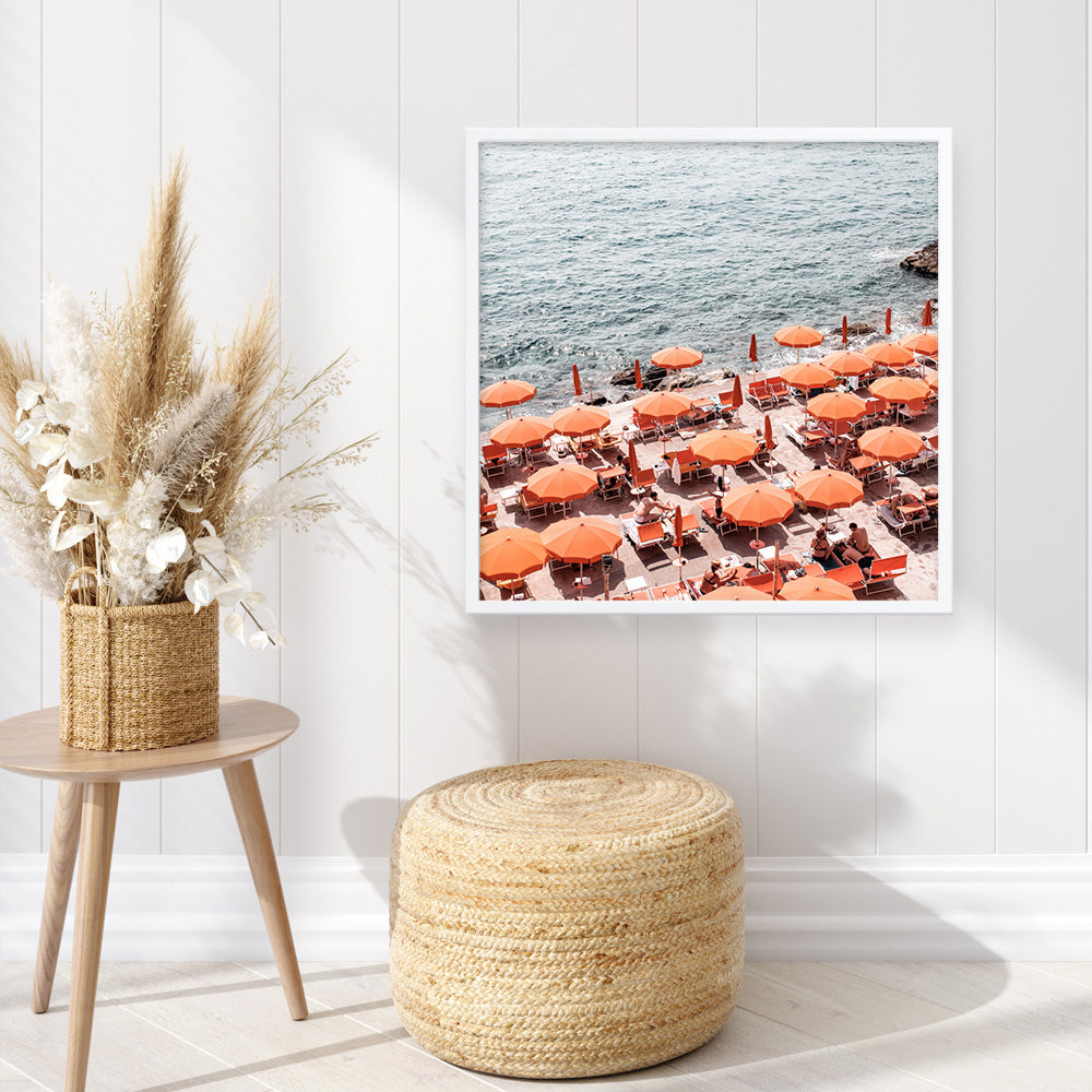 Shop One Fire Club IV (Square) Photo Art Print a coastal themed photography wall art print from The Print Emporium wall artwork collection - Buy Australian made fine art poster and framed prints for the home and your interior decor, TPE-869-AP