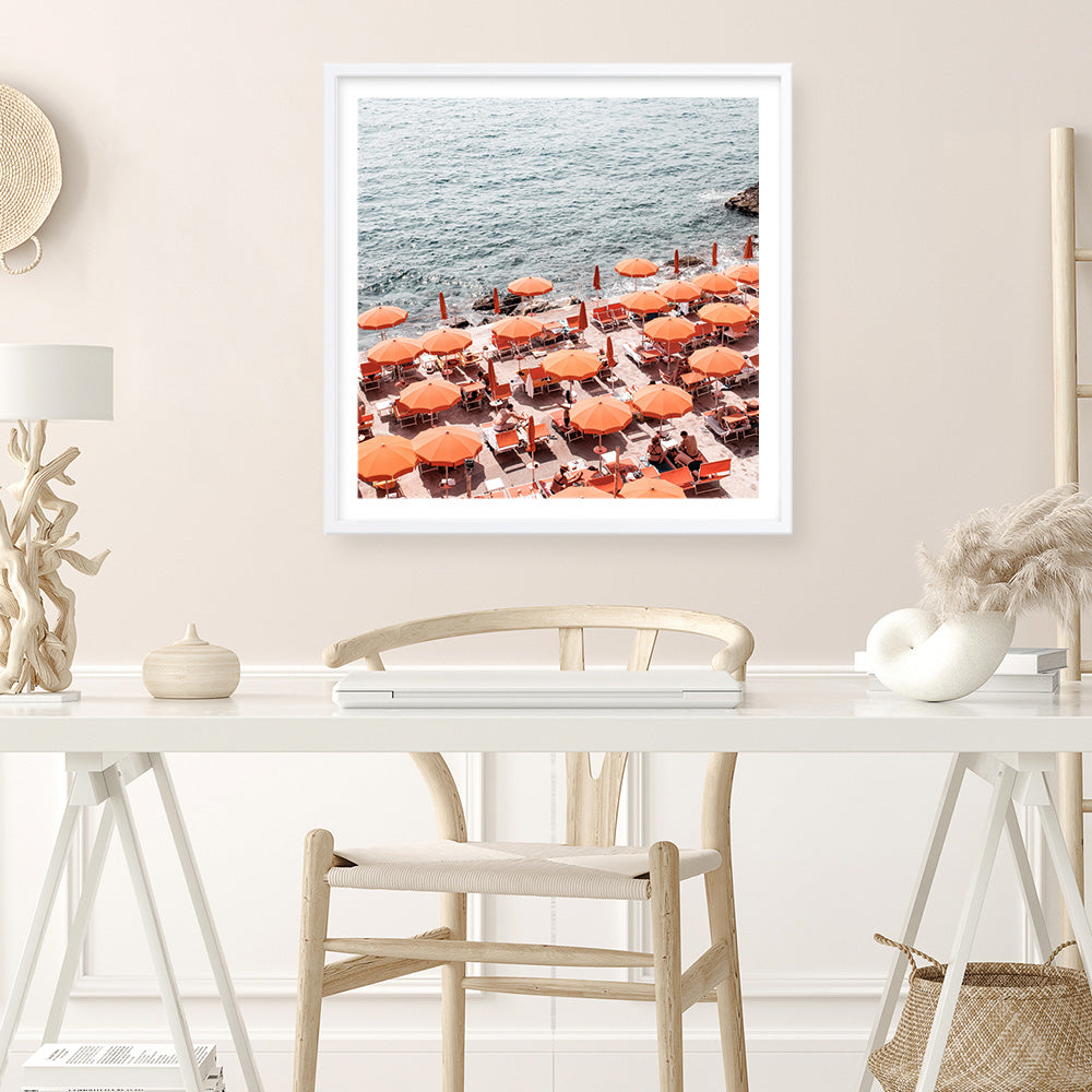 Shop One Fire Club IV (Square) Photo Art Print a coastal themed photography wall art print from The Print Emporium wall artwork collection - Buy Australian made fine art poster and framed prints for the home and your interior decor, TPE-869-AP