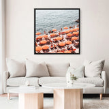 Shop One Fire Club IV (Square) Photo Canvas a coastal themed photography framed stretched canvas print from The Print Emporium wall artwork collection - Buy Australian made prints for the home and your interior decor space, TPE-869-CA-40X40-NF