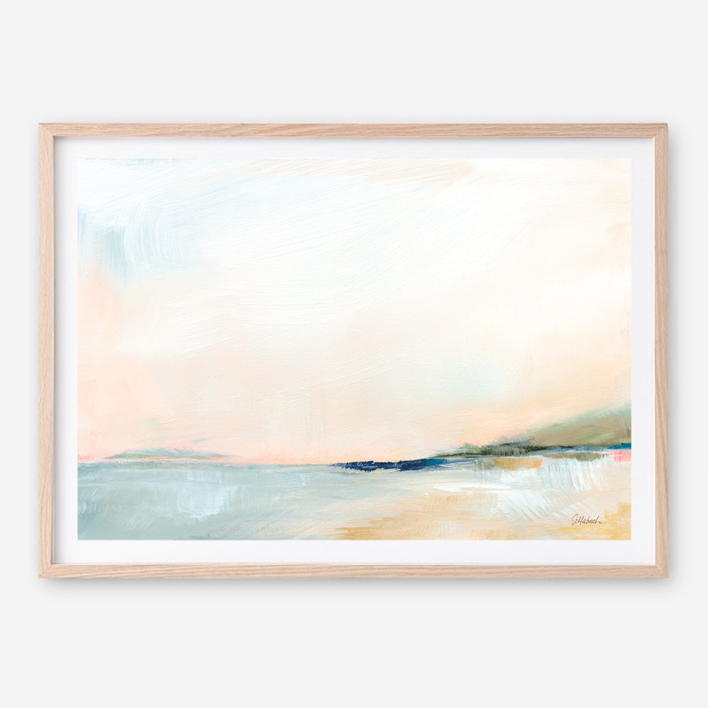 Shop Open Sky Over Water Art Print a painted abstract themed wall art print from The Print Emporium wall artwork collection - Buy Australian made fine art painting style poster and framed prints for the home and your interior decor room, TPE-WA-71610-AP