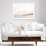 Shop Open Sky Over Water Art Print a painted abstract themed wall art print from The Print Emporium wall artwork collection - Buy Australian made fine art painting style poster and framed prints for the home and your interior decor room, TPE-WA-71610-AP
