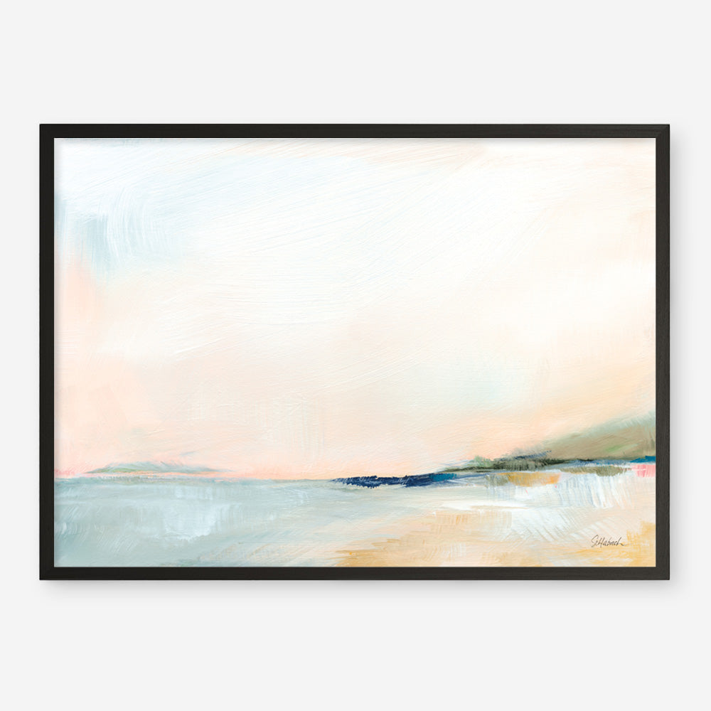 Shop Open Sky Over Water Art Print a painted abstract themed wall art print from The Print Emporium wall artwork collection - Buy Australian made fine art painting style poster and framed prints for the home and your interior decor room, TPE-WA-71610-AP