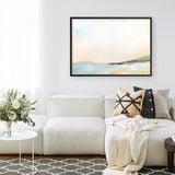 Shop Open Sky Over Water Art Print a painted abstract themed wall art print from The Print Emporium wall artwork collection - Buy Australian made fine art painting style poster and framed prints for the home and your interior decor room, TPE-WA-71610-AP