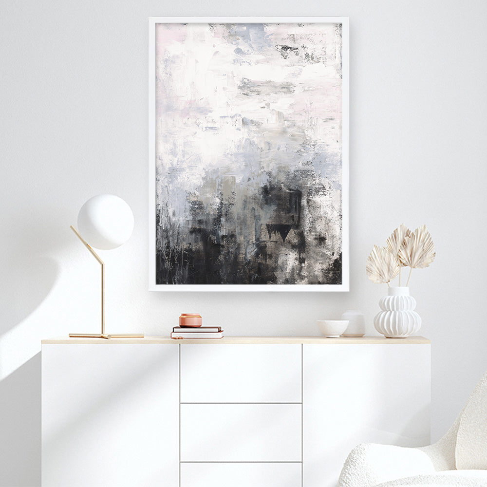 Shop Oracle III Art Print a painted abstract themed wall art print from The Print Emporium wall artwork collection - Buy Australian made fine art painting style poster and framed prints for the home and your interior decor room, TPE-WA-64285-AP