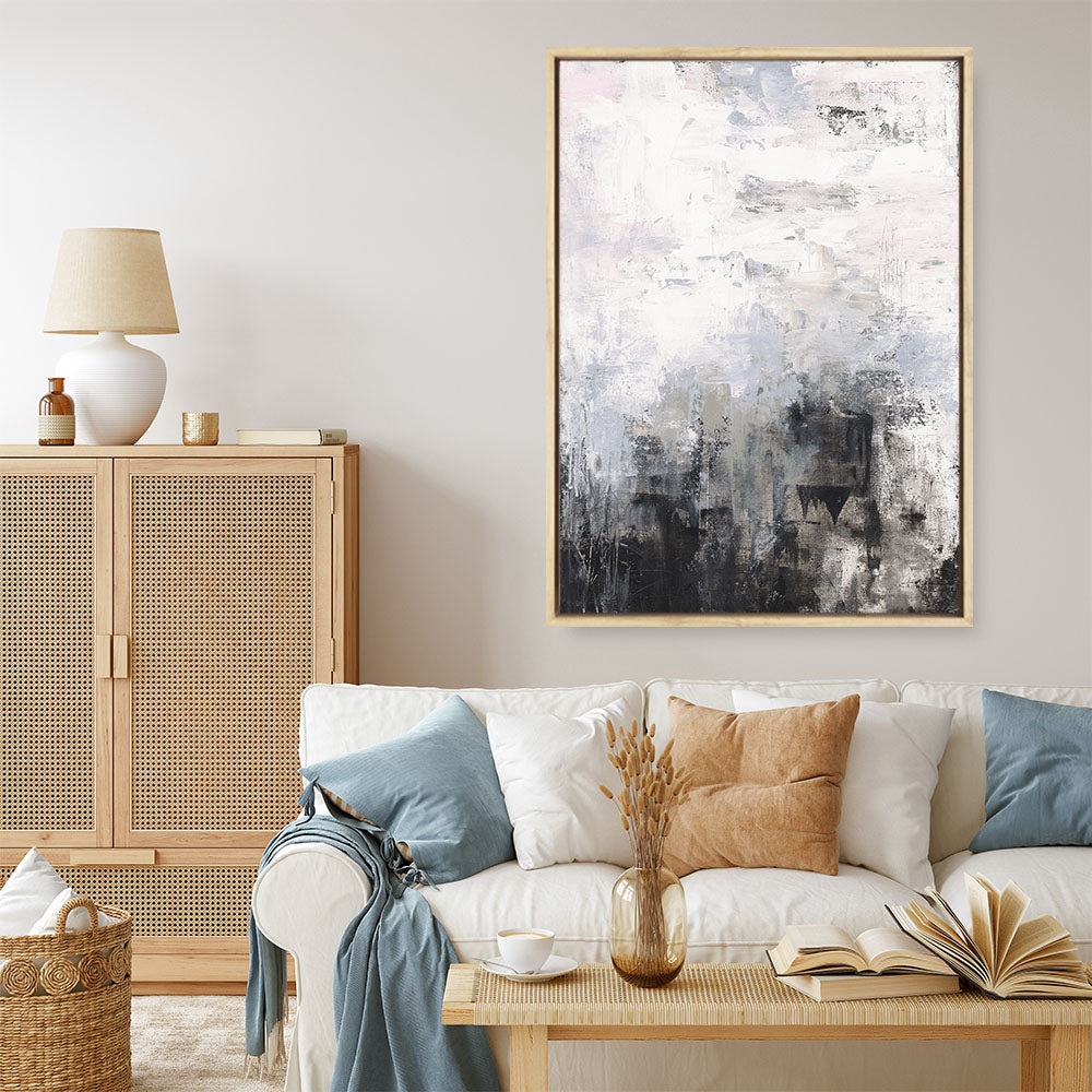 Shop Oracle III Canvas Print a painted abstract themed framed canvas wall art print from The Print Emporium artwork collection - Buy Australian made fine art painting style stretched canvas prints for the home and your interior decor space, TPE-WA-64285-CA-35X46-NF