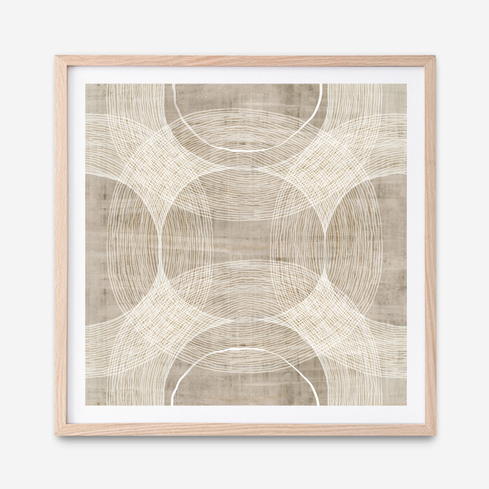 Shop Organic Circles I (Square) Art Print a painted abstract themed wall art print from The Print Emporium wall artwork collection - Buy Australian made fine art painting style poster and framed prints for the home and your interior decor room, TPE-PC-EW777-AP