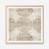 Shop Organic Circles I (Square) Art Print a painted abstract themed wall art print from The Print Emporium wall artwork collection - Buy Australian made fine art painting style poster and framed prints for the home and your interior decor room, TPE-PC-EW777-AP