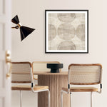 Shop Organic Circles I (Square) Art Print a painted abstract themed wall art print from The Print Emporium wall artwork collection - Buy Australian made fine art painting style poster and framed prints for the home and your interior decor room, TPE-PC-EW777-AP