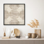 Shop Organic Circles I (Square) Art Print a painted abstract themed wall art print from The Print Emporium wall artwork collection - Buy Australian made fine art painting style poster and framed prints for the home and your interior decor room, TPE-PC-EW777-AP