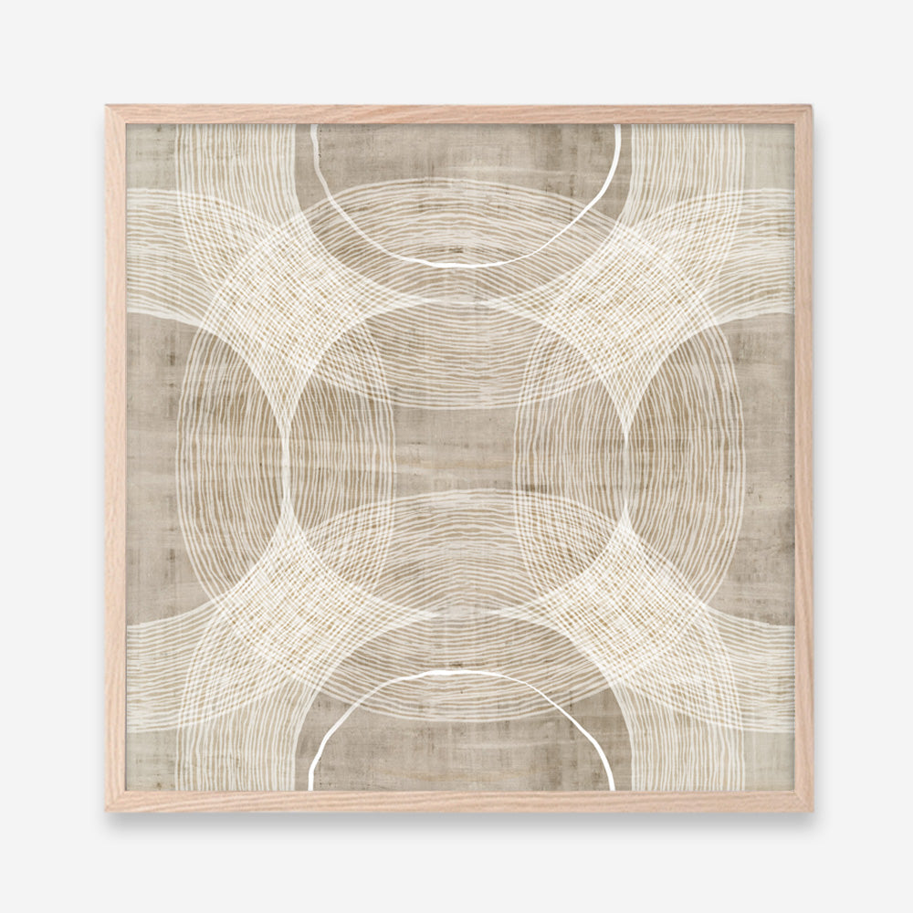 Shop Organic Circles I (Square) Art Print a painted abstract themed wall art print from The Print Emporium wall artwork collection - Buy Australian made fine art painting style poster and framed prints for the home and your interior decor room, TPE-PC-EW777-AP