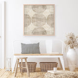 Shop Organic Circles I (Square) Art Print a painted abstract themed wall art print from The Print Emporium wall artwork collection - Buy Australian made fine art painting style poster and framed prints for the home and your interior decor room, TPE-PC-EW777-AP