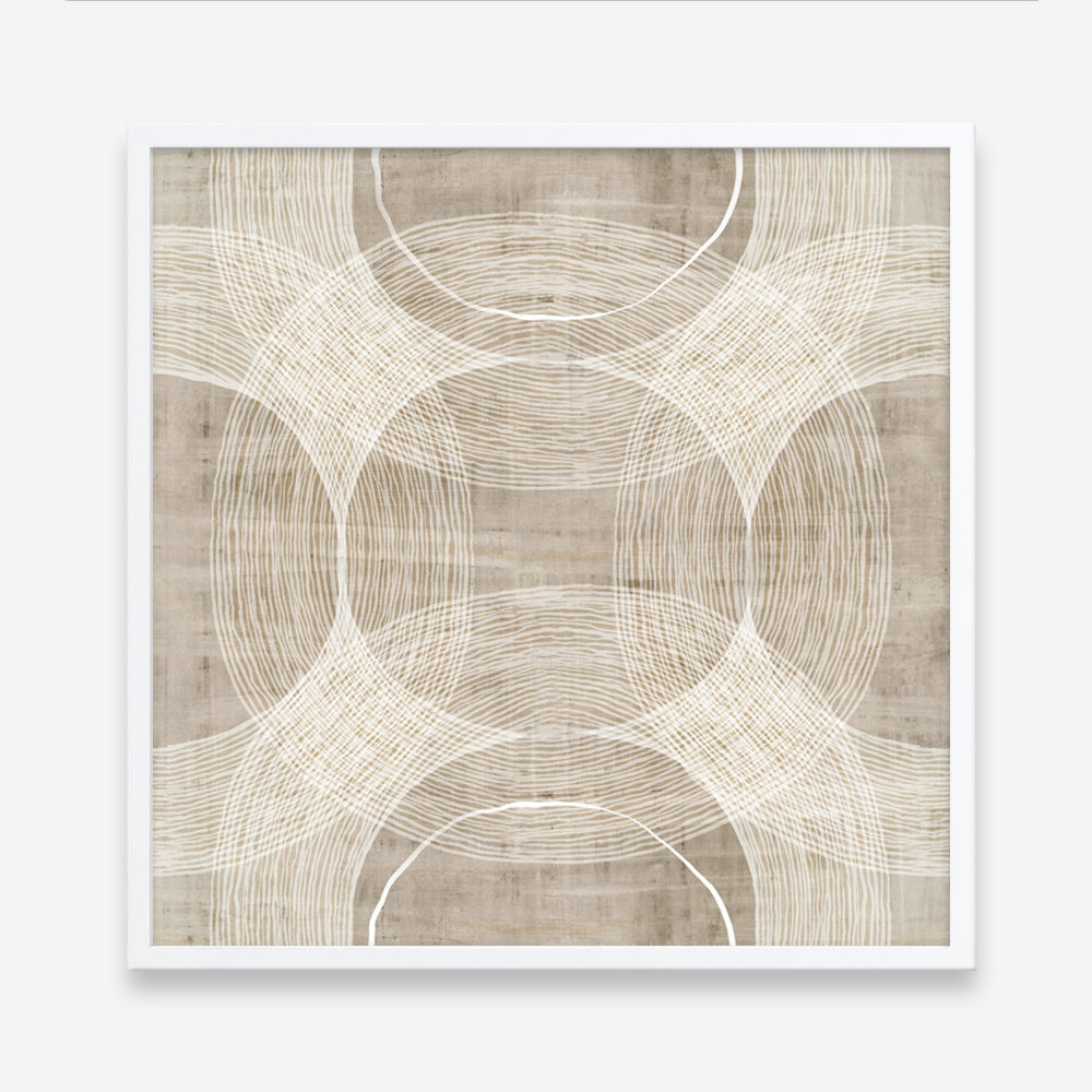 Shop Organic Circles I (Square) Art Print a painted abstract themed wall art print from The Print Emporium wall artwork collection - Buy Australian made fine art painting style poster and framed prints for the home and your interior decor room, TPE-PC-EW777-AP