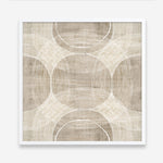 Shop Organic Circles I (Square) Art Print a painted abstract themed wall art print from The Print Emporium wall artwork collection - Buy Australian made fine art painting style poster and framed prints for the home and your interior decor room, TPE-PC-EW777-AP