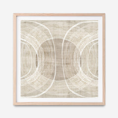 Shop Organic Circles II (Square) Art Print a painted abstract themed wall art print from The Print Emporium wall artwork collection - Buy Australian made fine art painting style poster and framed prints for the home and your interior decor room, TPE-PC-EW778-AP