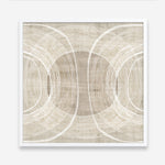 Shop Organic Circles II (Square) Art Print a painted abstract themed wall art print from The Print Emporium wall artwork collection - Buy Australian made fine art painting style poster and framed prints for the home and your interior decor room, TPE-PC-EW778-AP