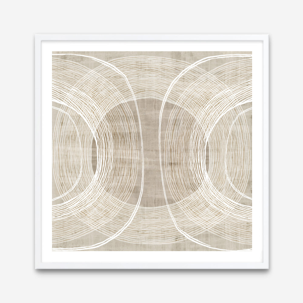 Shop Organic Circles II (Square) Art Print a painted abstract themed wall art print from The Print Emporium wall artwork collection - Buy Australian made fine art painting style poster and framed prints for the home and your interior decor room, TPE-PC-EW778-AP