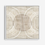 Shop Organic Circles II (Square) Canvas Print a painted abstract themed framed canvas wall art print from The Print Emporium artwork collection - Buy Australian made fine art painting style stretched canvas prints for the home and your interior decor space, TPE-PC-EW778-CA-40X40-NF