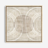 Shop Organic Circles II (Square) Canvas Print a painted abstract themed framed canvas wall art print from The Print Emporium artwork collection - Buy Australian made fine art painting style stretched canvas prints for the home and your interior decor space, TPE-PC-EW778-CA-40X40-NF
