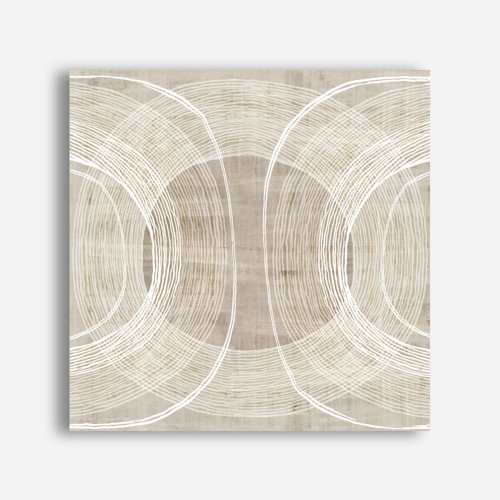 Shop Organic Circles II (Square) Canvas Print a painted abstract themed framed canvas wall art print from The Print Emporium artwork collection - Buy Australian made fine art painting style stretched canvas prints for the home and your interior decor space, TPE-PC-EW778-CA-40X40-NF