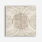 Shop Organic Circles II (Square) Canvas Print a painted abstract themed framed canvas wall art print from The Print Emporium artwork collection - Buy Australian made fine art painting style stretched canvas prints for the home and your interior decor space, TPE-PC-EW778-CA-40X40-NF