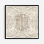 Shop Organic Circles II (Square) Canvas Print a painted abstract themed framed canvas wall art print from The Print Emporium artwork collection - Buy Australian made fine art painting style stretched canvas prints for the home and your interior decor space, TPE-PC-EW778-CA-40X40-NF
