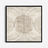 Shop Organic Circles II (Square) Canvas Print a painted abstract themed framed canvas wall art print from The Print Emporium artwork collection - Buy Australian made fine art painting style stretched canvas prints for the home and your interior decor space, TPE-PC-EW778-CA-40X40-NF