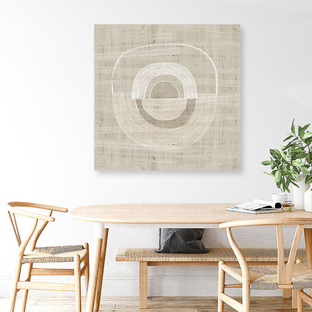 Shop Organic Weave I (Square) Canvas Print a painted abstract themed framed canvas wall art print from The Print Emporium artwork collection - Buy Australian made fine art painting style stretched canvas prints for the home and your interior decor space, TPE-PC-EW772-CA-40X40-NF