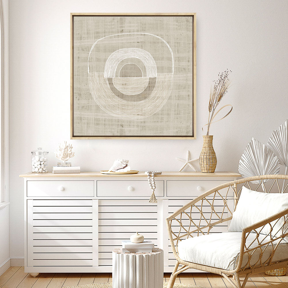 Shop Organic Weave I (Square) Canvas Print a painted abstract themed framed canvas wall art print from The Print Emporium artwork collection - Buy Australian made fine art painting style stretched canvas prints for the home and your interior decor space, TPE-PC-EW772-CA-40X40-NF