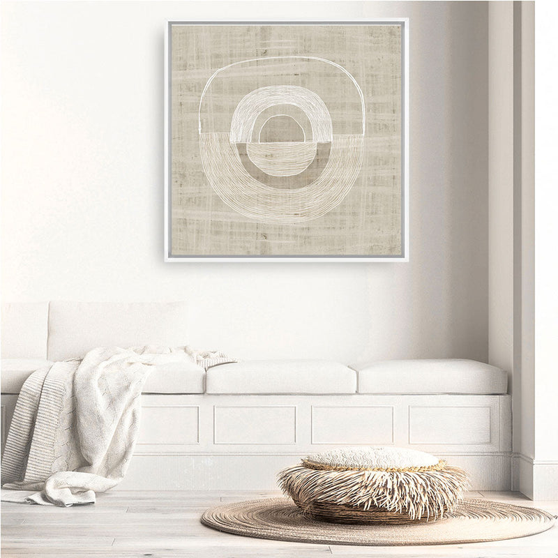 Shop Organic Weave I (Square) Canvas Print a painted abstract themed framed canvas wall art print from The Print Emporium artwork collection - Buy Australian made fine art painting style stretched canvas prints for the home and your interior decor space, TPE-PC-EW772-CA-40X40-NF